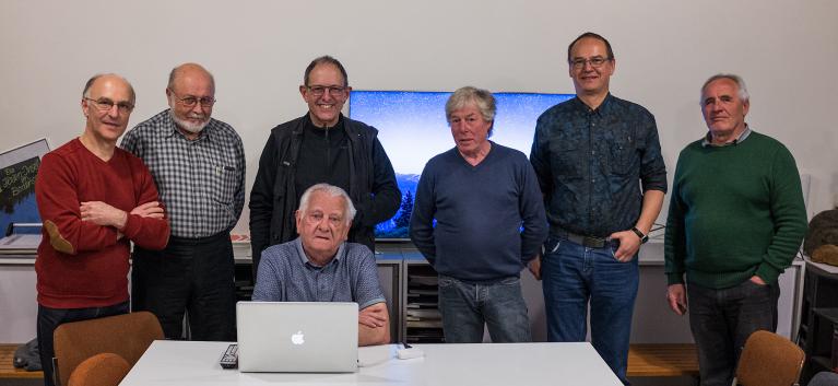 Quelques stagiaires avec le formateur de Chelles Audiovisuel Quelques stagiaires avec le formateur de Chelles Audiovisuel